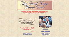 Desktop Screenshot of goodnewsaboutgod.com